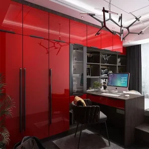 Glossy wardrobe film effect display effect display (5)