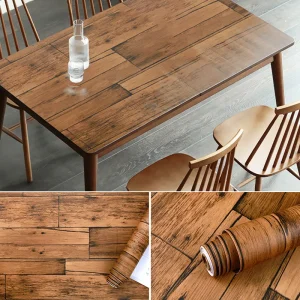 PVC wood grain film decorative effect diagram (3)