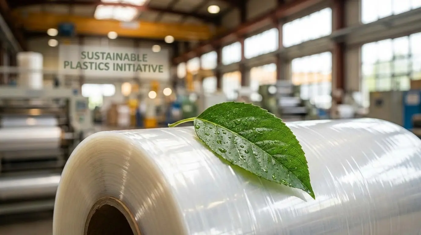 Eco-friendly sustainable PVC film
